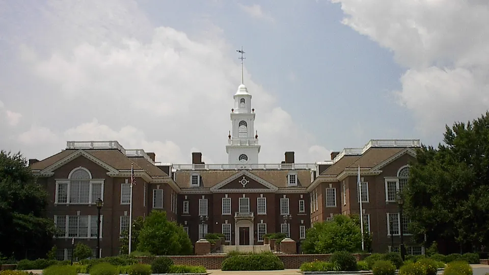 Legislative Hall in Dover, Delaware